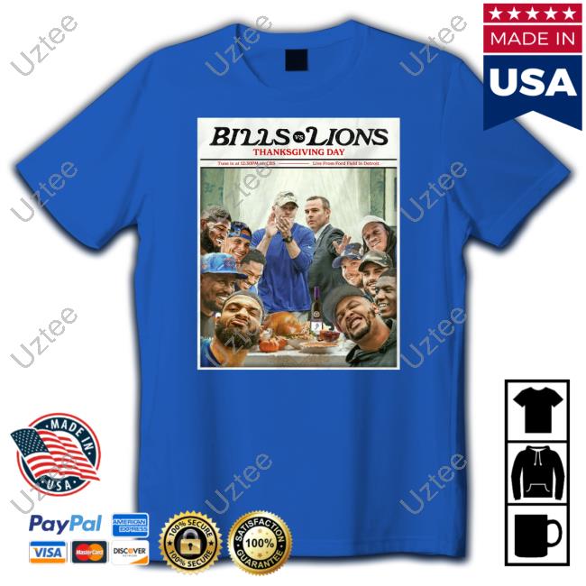 Billsmafia Bills Vs Lions Thanksgiving Day Shirt