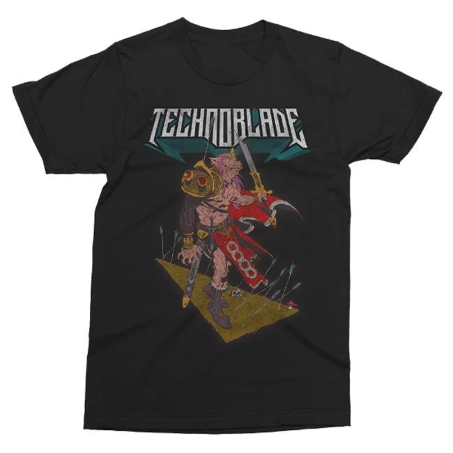 Official Technoblade Merch So Long Nerds Tee (Black) Funny Shirt
