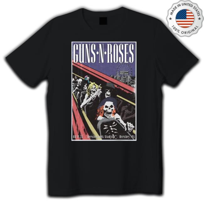 Guns N’ Roses Hersheypark Stadium Hershey, Pa August 11, 2023 New Shirt Guns N’ Roses Hersheypark Stadium Hershey, Pa August 11, 2023 Long Sleeve T Shirt