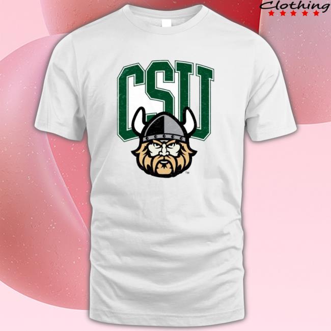 Csu Viking Logo Tee Shirt