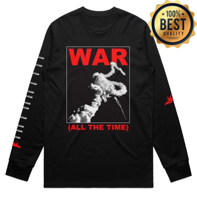 Official Thursday Merch War All The Time Long Sleeve Tee