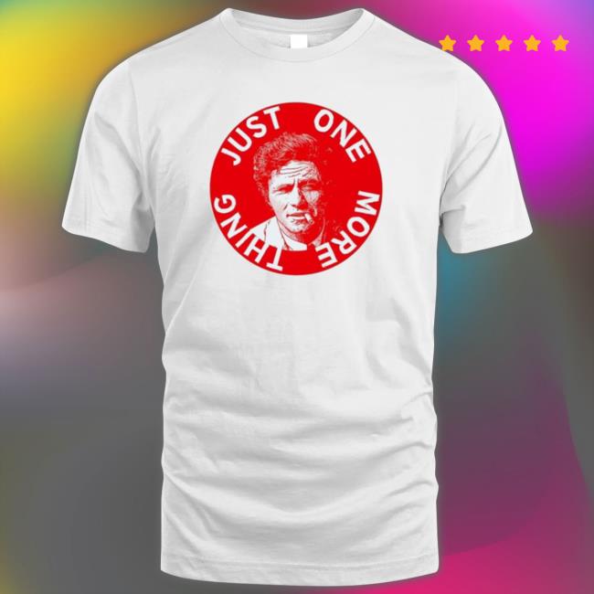 Official Just One More Thing Peter Falk T-Shirt