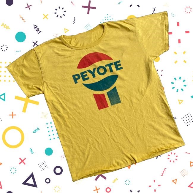 Filth Mart Merch Gold Peyote Tee Shirt