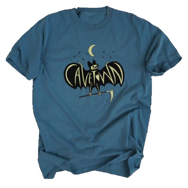 Trending Cavetown Merch Glow Bat Shirt Blue