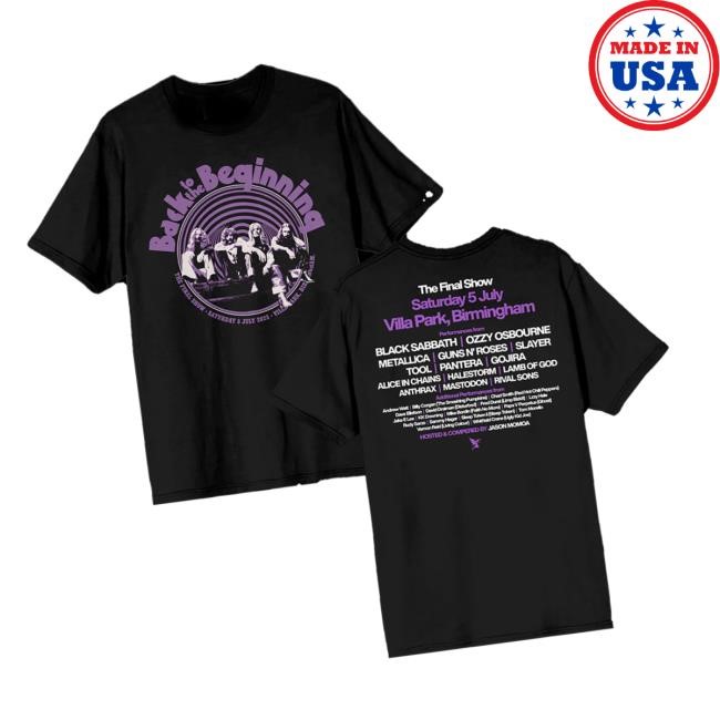 Ozzy Merch Store Shop Back To The Beginning Event Sweaters
