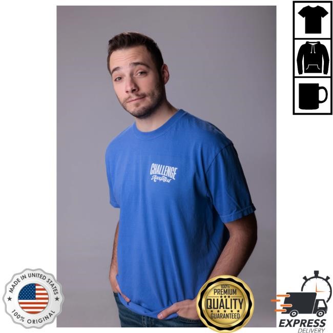 Challenge Accepted Merch Americana Monochrome Hoodie Sweatshirt