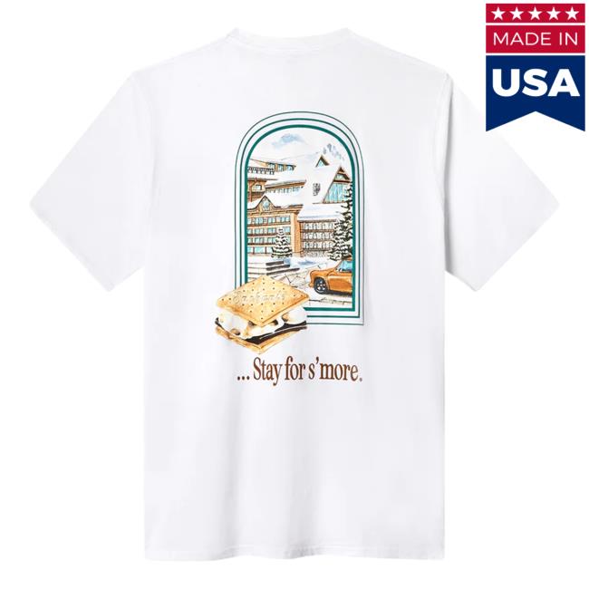 Official Daniel Ricciardo Merch Store Stay For S'more Shirt White DanielRicciardo Shop