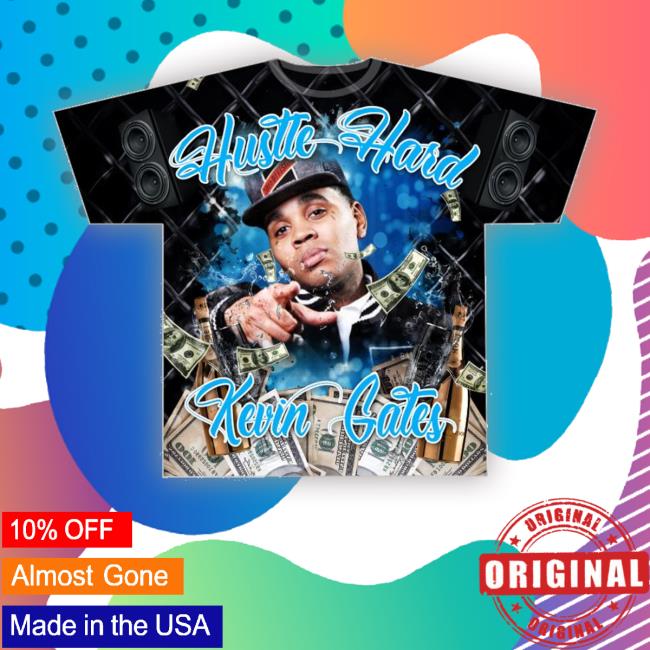 Official Hustle Hard Kevin Gates Hoodie Sweatshirt