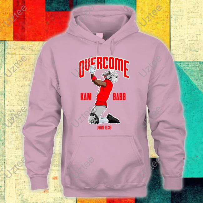 Barstoolsports Merch Overcome Kam Babb John 16 33 Long Sleeve Tee Shirt Overcome Kam Babb John 16 33 Hoodie Barstoolsports Store