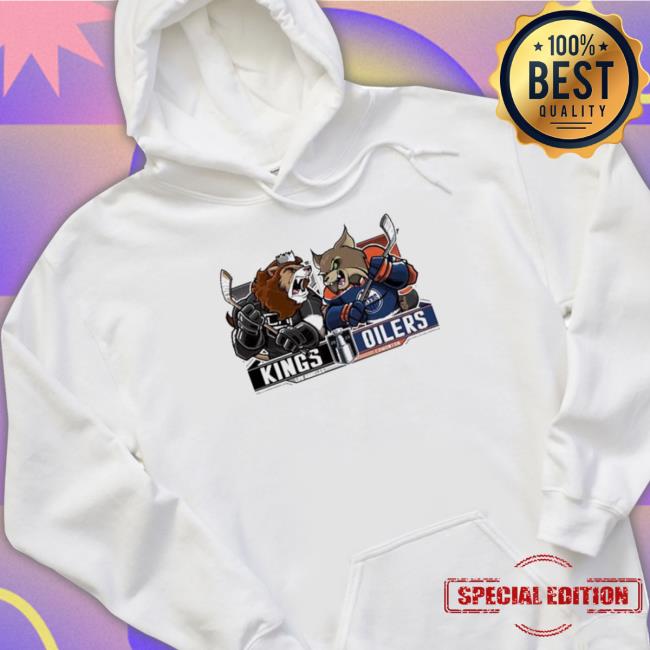 Los Angeles Kings Vs Edmonton Oilers Western Conference Quarter Finals Stanley Cup Playoffs T-Shirt