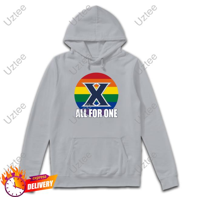Xavier Women's Basketball All For One Hoodie Xavier Musketeers Women's Basketball All For One T Shirts