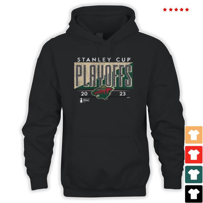 Minnesota Wild 2023 Stanley Cup Playoffs Tri-Blend Shirt