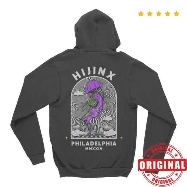 Trending Hijinxfest Merch Store Jellyfish Zip-Up Hoodie