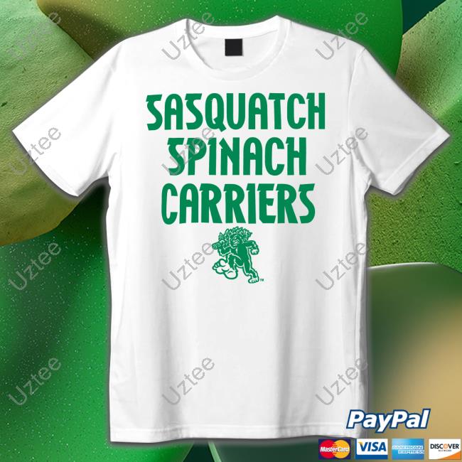 Eugene Emeralds Sasquatch Spinach Carriers Shirt