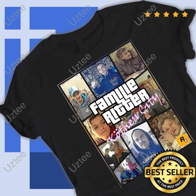 Familie Ritter Kothen City Tee Hauer Bermann Familie Ritter Kothen City Funny T Shirt