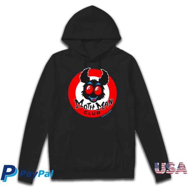 Official Mothman Club Pop Rocket Creations Logo Unisex T Shirt