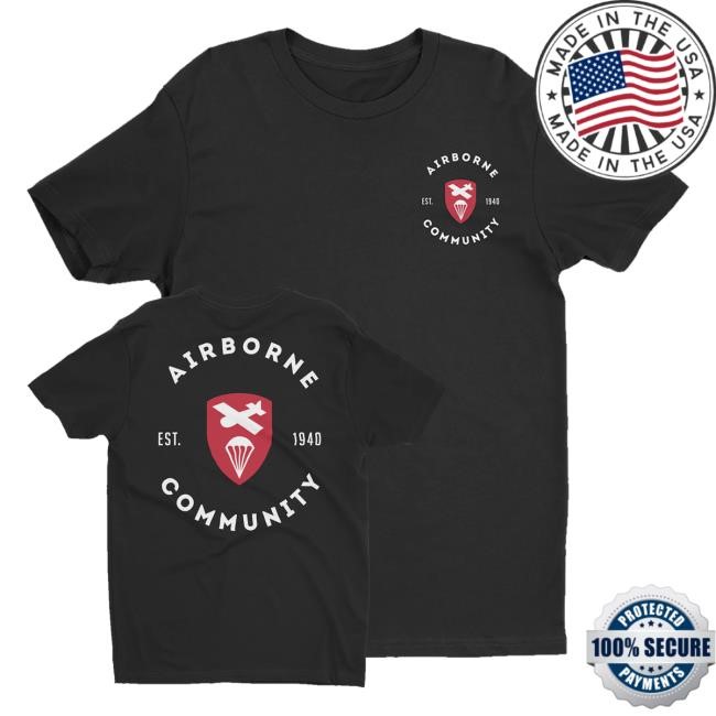 Official Airborne Community Athletic Hoodie, Sweatshirt
