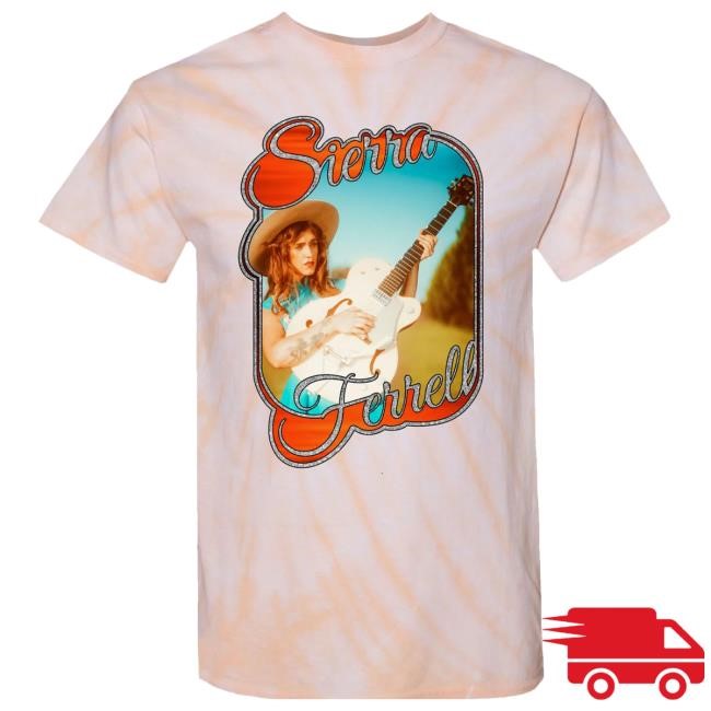 Kf-Merch Shop Sierra Ferrell Glitter Guitar [Tie-Dye] Funny Shirt