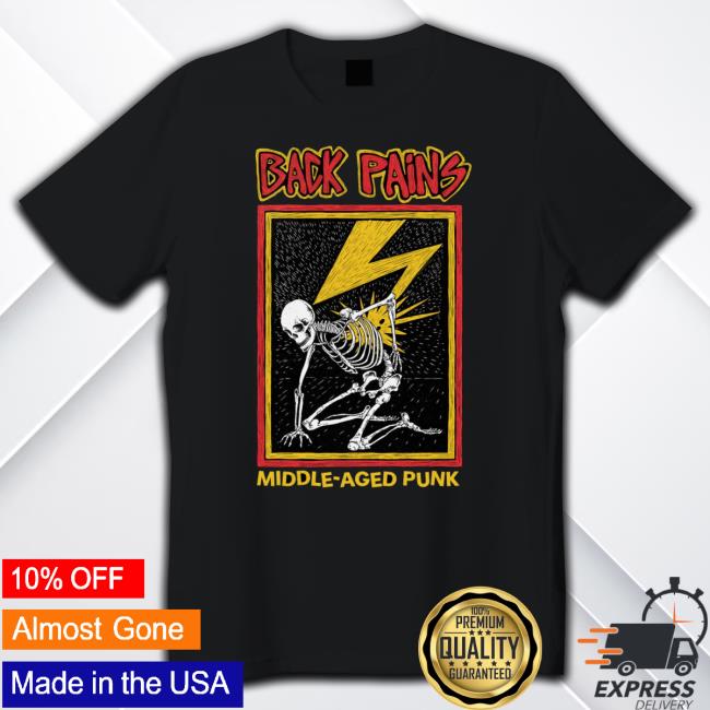Trending Back Pains Middle Aged Punk Sweater