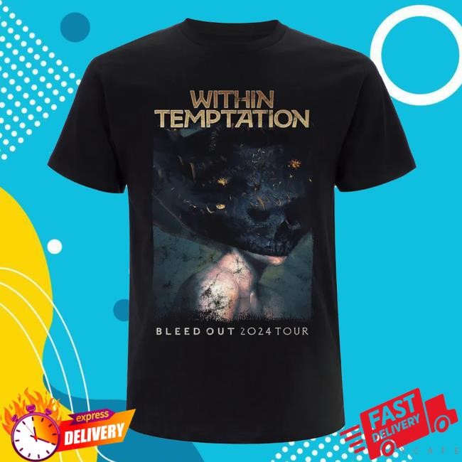 Within Temptation Merch Bleed Out Single - Unisex Shirt