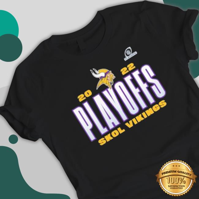 2022 Playoffs Skol Vikings Playoffs Hoodie