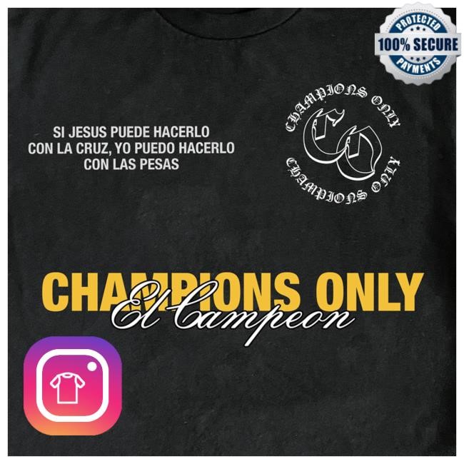 Champions Only Merch Champions Only Jesus Puede Logo T-Shirt