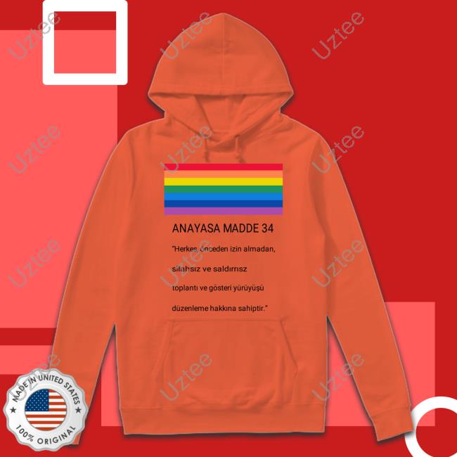 Official Anayasa Madde 34 Hoodie