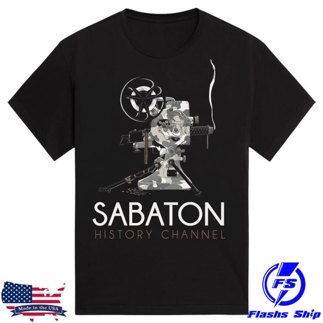 Official Sabaton Merch Store Sabaton Sabaton History Channel Tee Sabaton Shop