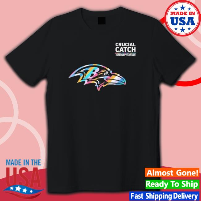 Crucial Catch Intercept Cancer Baltimore Ravens 2023 shirt