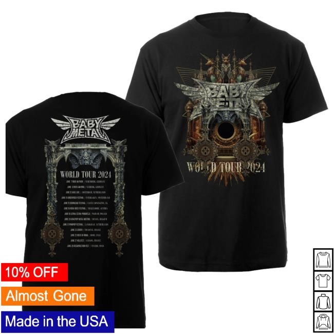 Babymetal Store Uk Merch Store Guardian Funny Shirt