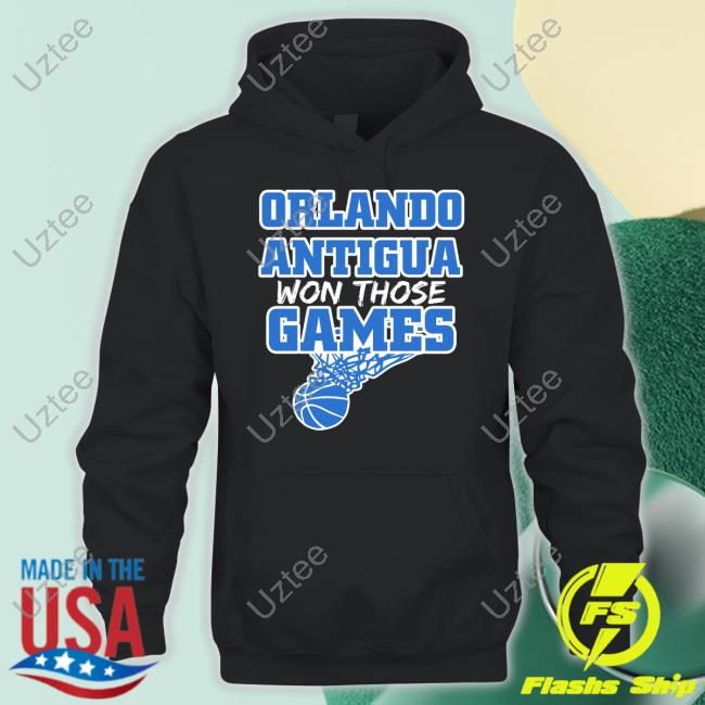 Matt Jones Orlando Antigua Won Those Games Shirt Kysportsradio