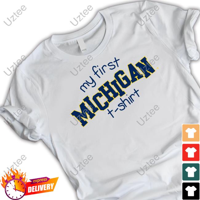 Wolverine Chronicle My First Michigan T-Shirt Tee Shirt