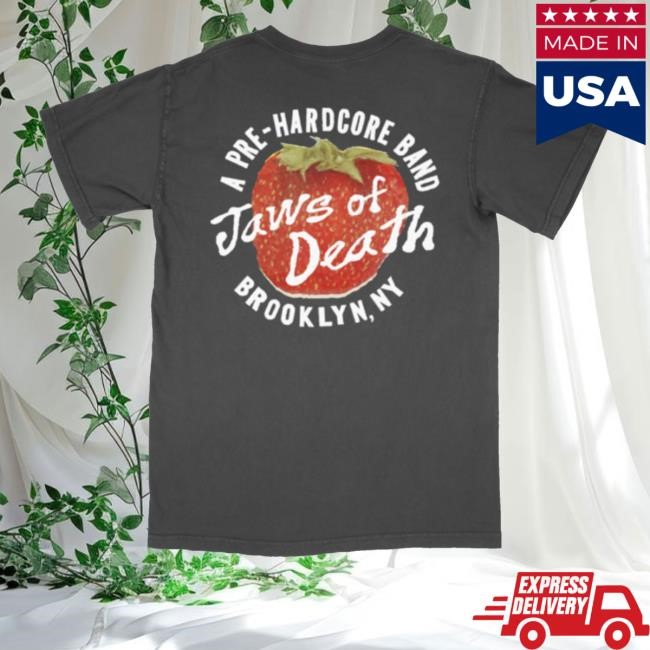 Jaws Of Death Strawberry A Pre-Hardcore Band Brooklyn, Ny Sweatshirt Jaws Of Death Strawberry Shirt