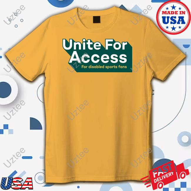 Official United For Access For Disabled Sports Fans Hoodie United For Access For Disabled Sports Fans Sweatshirt