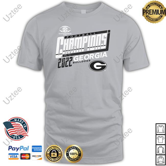 Georgia Bulldogs Sec Football Champions T Shirts Official Georgia Sec Championship Hoodie