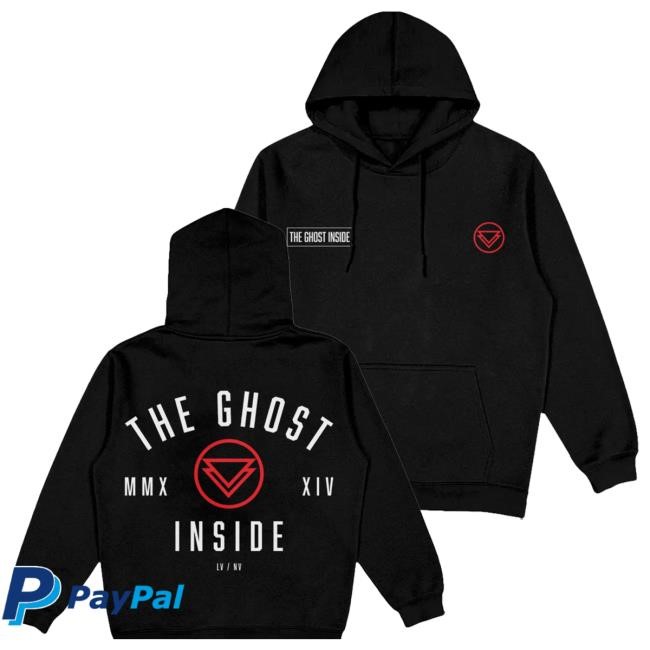 Official The Ghost Inside Store Merch Mmxxiv Hoodie (Black) Tee Shirt