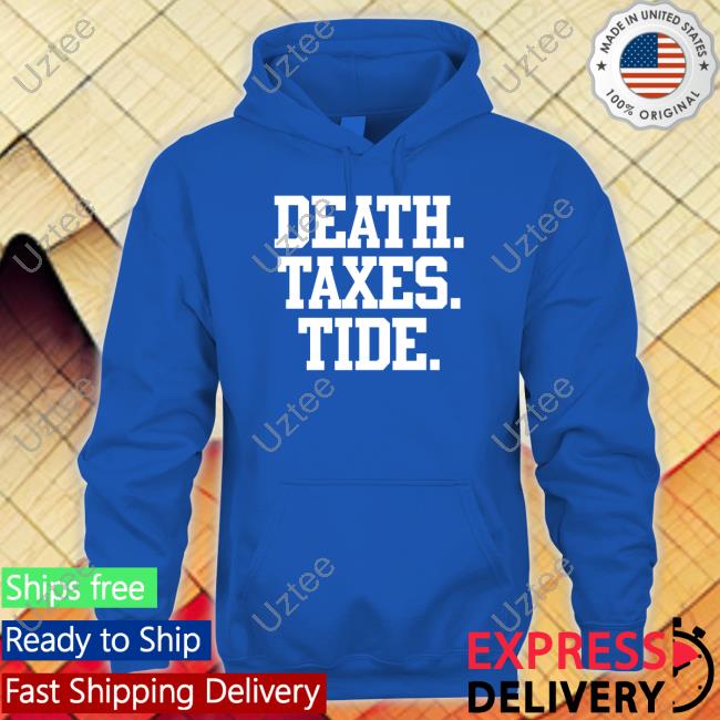 Barstool Sports Store Death Taxes Tide T Shirt Death Taxes Al T Shirt Rico Bo$Co Return_Of_Rb Death Taxes Tide Shirt