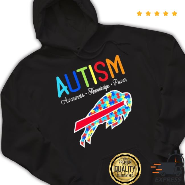 Buffalo Bills Autism Awareness Knowledge Power Hoodie