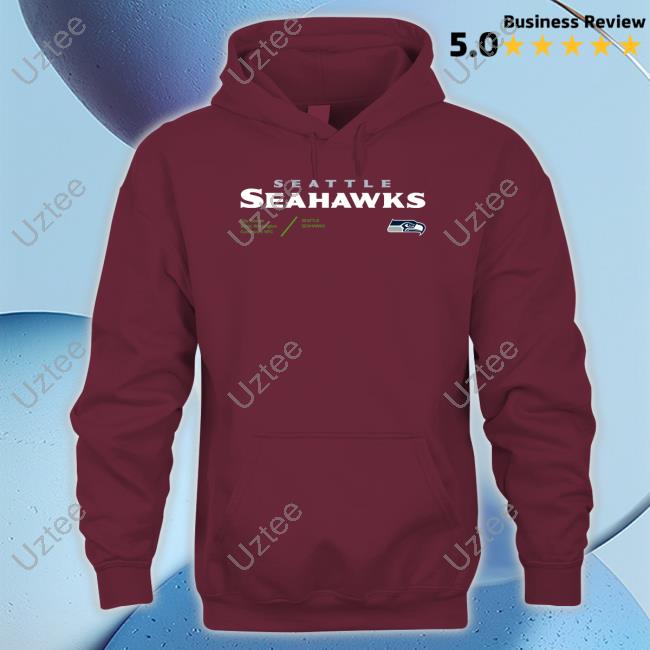 Pete Carroll Wearing Seattle Seahawks Hoodie