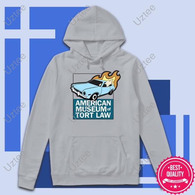 American Museum Of Tort Law Store Flaming Pinto Logo Tee Shirt