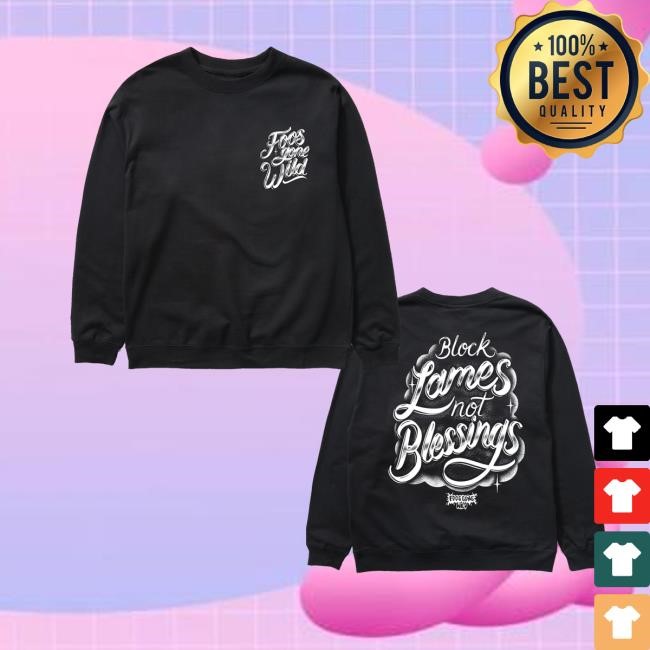 Foosgonewild Merch Blessings Black Sweater