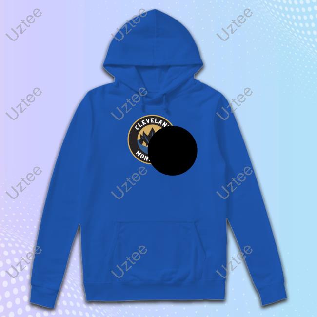 Cleveland Monsters Total Solar Eclipse 2024 Hooded Sweatshirt