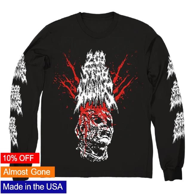 Official Evil Greed Merch 200 Stab Wounds Explode Hoodie Sweatshirt