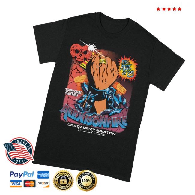 Theonlybandever Merch Store Shop Brixton Academy 2025 New Shirt