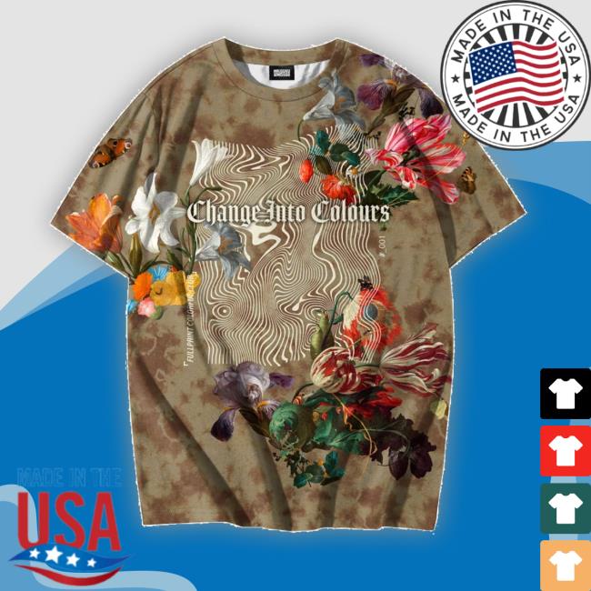 Official Flowers Brown Mens Oversize Sweater