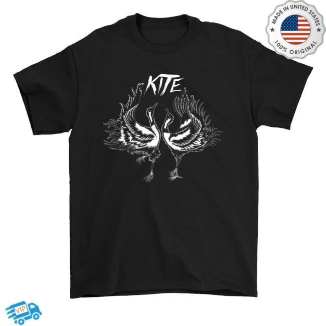 Kite Merch Shop Store Official Cranes By Ragnar Persson Long Sleeve T Shirt