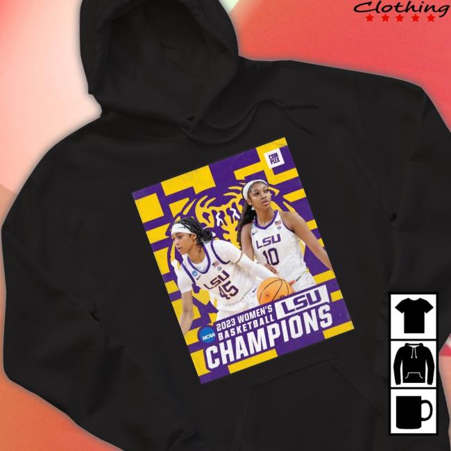 Lsu Tigers Ncaa 2023 Women’S Basketball Champion shirt Lsu Tigers Ncaa 2023 Women’S Basketball Champion Shirt