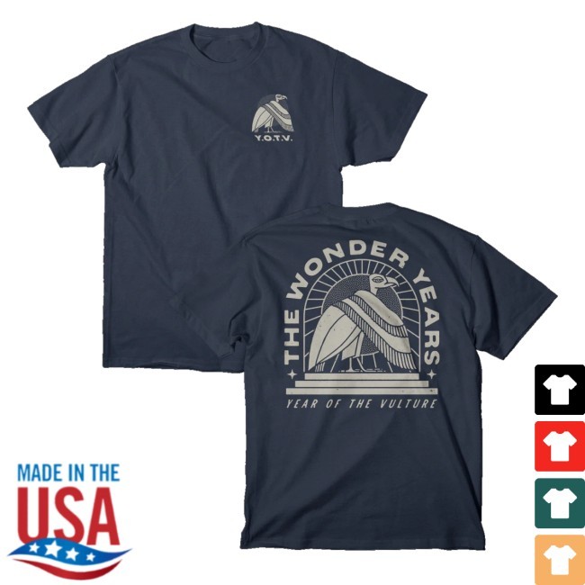 The Wonder Years Year Of The Vulture Crewneck Sweatshirt Loneliest Place On Earth Merch Store