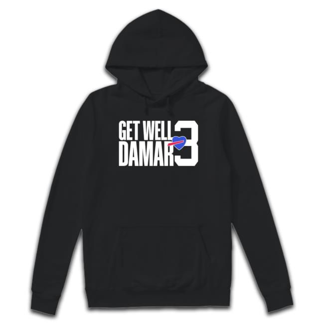 Damar Hamlin Get Well Damar Shirt Damar Hamlin Get Well Damar Tee Shirt