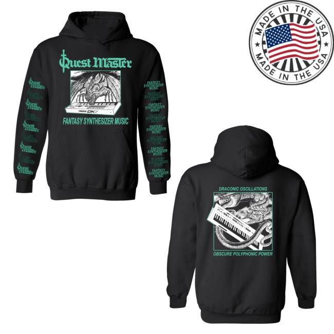 Out Of Season Merch Shop Quest Master Draconic Oscillations Hooded Sweatshirt